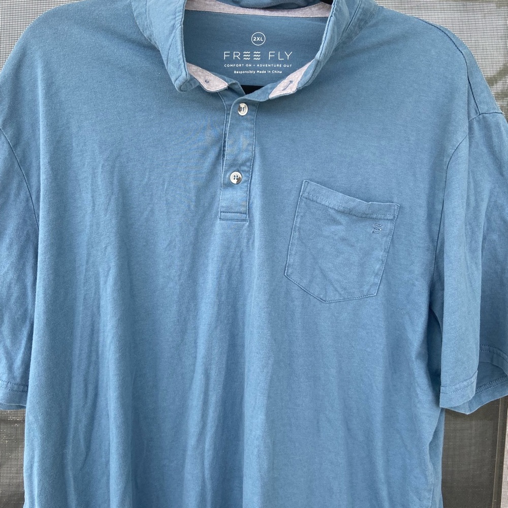 Men’s XXL FreeFly Bamboo Collard Shirt